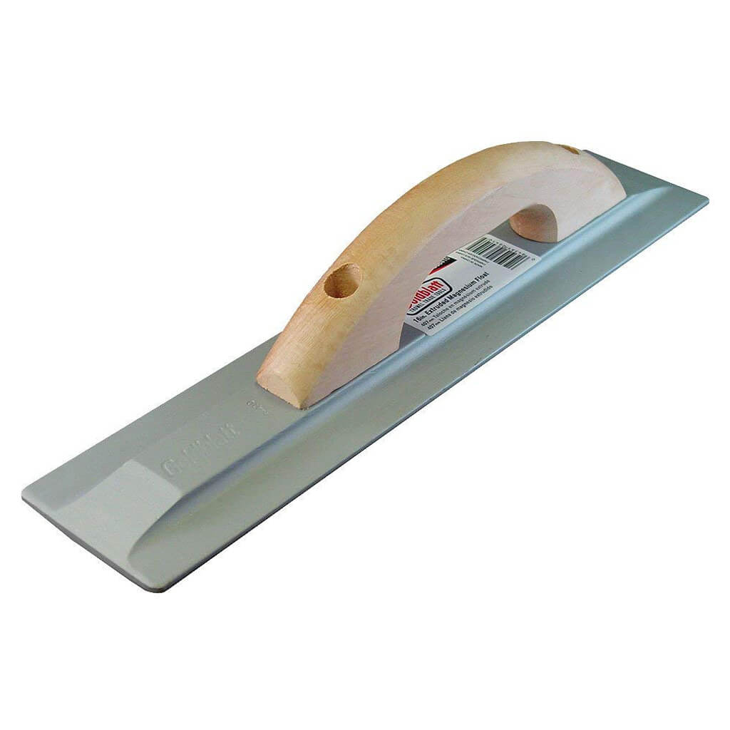 16 in. x 3-1/4 in. Wooden Handle Extruded Magnesium Float 16 in. x 3-1/4 in. Wooden Handle Extruded Magnesium Float