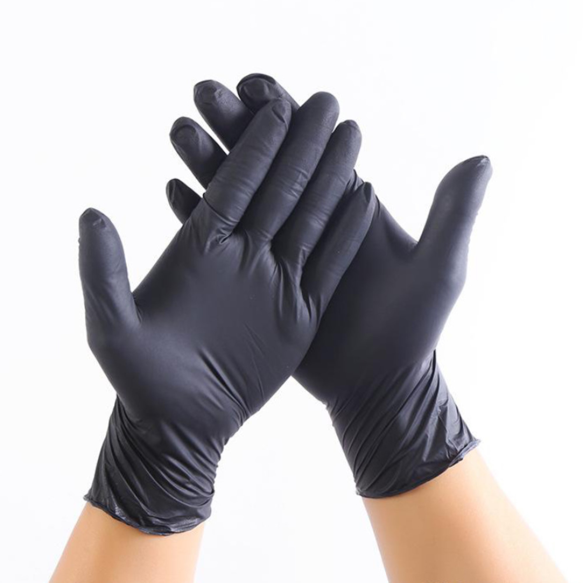 BLACK NITRILE GLOVES BLACK NITRILE GLOVES